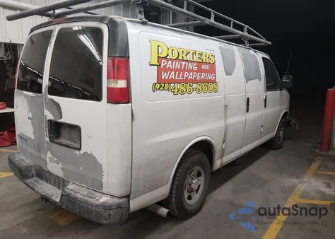 2007 Chevrolet Express Work Van z USA, uszkodzony, nr VIN 1GCFG15X071237383